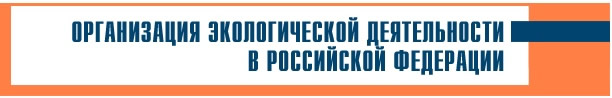 организация экологической деятельности в России